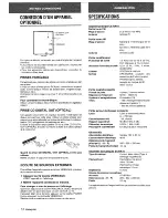 Preview for 42 page of Aiwa NSX-A10 Operating Instructions Manual