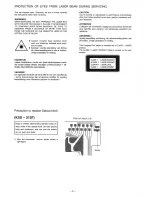 Preview for 4 page of Aiwa NSX-A555 Service Manual