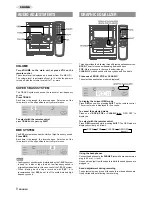 Preview for 8 page of Aiwa NSX-AJ20 Operating Instructions Manual