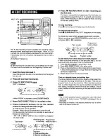 Preview for 22 page of Aiwa NSX-MA845 Operating Instructions Manual