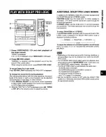 Preview for 25 page of Aiwa NSX-MA845 Operating Instructions Manual