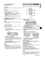 Preview for 19 page of Aiwa NSX-MA945 Operating Instructions Manual