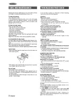 Preview for 32 page of Aiwa NSX-MA945 Operating Instructions Manual