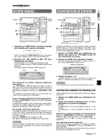 Preview for 79 page of Aiwa NSX-MA945 Operating Instructions Manual