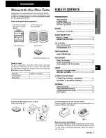 Preview for 3 page of Aiwa NSX-V2100 Operating Instructions Manual