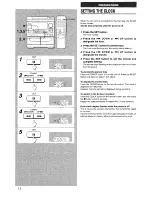 Preview for 14 page of Aiwa NSX-V70 Operating Instructions Manual