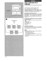 Preview for 48 page of Aiwa NSX-V70 Operating Instructions Manual