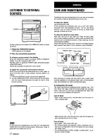 Preview for 22 page of Aiwa NSX-V9000 Operating Instructions Manual