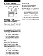 Preview for 8 page of Aiwa SX-LM77 Operating Instructions Manual