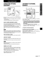 Preview for 15 page of Aiwa SX-LM77 Operating Instructions Manual