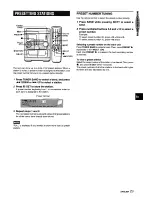 Preview for 33 page of Aiwa XR-DV5 Operating Instructions Manual