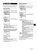 Preview for 49 page of Aiwa XR-DV5 Operating Instructions Manual