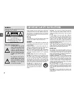 Preview for 2 page of Aiwa XR-EM50 Operating Instructions Manual