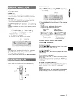 Preview for 15 page of Aiwa XR-H330MD Operating Instructions Manual