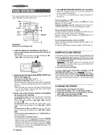 Preview for 16 page of Aiwa XR-H330MD Operating Instructions Manual