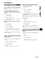 Preview for 33 page of Aiwa XR-H330MD Operating Instructions Manual