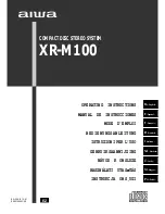 Preview for 1 page of Aiwa XR-M100 Operating Instructions Manual