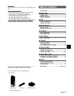 Preview for 3 page of Aiwa XR-M100 Operating Instructions Manual