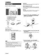 Preview for 4 page of Aiwa XR-M1000 Operating Instructions Manual