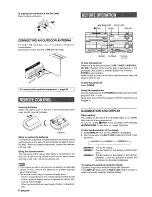 Preview for 6 page of Aiwa XR-M1000 Operating Instructions Manual