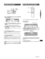 Preview for 13 page of Aiwa XR-M1000 Operating Instructions Manual