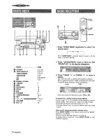 Preview for 16 page of Aiwa XR-M1000 Operating Instructions Manual