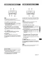 Preview for 27 page of Aiwa XR-M1000 Operating Instructions Manual