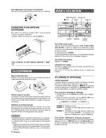 Preview for 70 page of Aiwa XR-M1000 Operating Instructions Manual