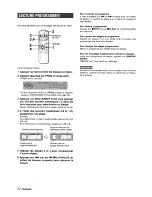 Preview for 86 page of Aiwa XR-M1000 Operating Instructions Manual