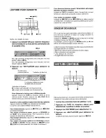 Preview for 89 page of Aiwa XR-M1000 Operating Instructions Manual