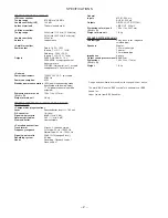 Preview for 2 page of Aiwa XR-M800 HC Service Manual