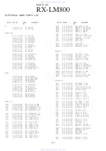 Preview for 3 page of Aiwa XR-M800 Service Manual