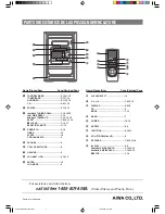 Preview for 20 page of Aiwa XR- XR-M150 Operating Instructions Manual