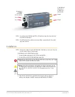 Preview for 7 page of AJA FiDO-2R-12G Installation And Operation Manual