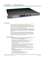 Preview for 7 page of AJA FS2 Installation And Operation Manual