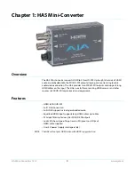 Preview for 4 page of AJA HA5 Installation & Operation Manual