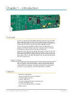 Preview for 4 page of AJA OG-UDC Installation And Operation Manual