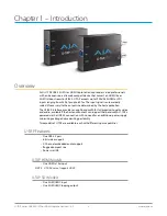 Preview for 4 page of AJA U-TAP Series Installation And Operation Manual