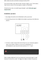 Preview for 8 page of AJAX Systems WallSwitch User Manual