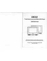 Akai AKPDVD702D Instruction Book preview