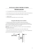 Preview for 8 page of AKDY 63175 Universal Installation Instructions And Use & Care Manual