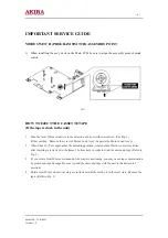 Preview for 4 page of akira VCR-S407 Service Manual