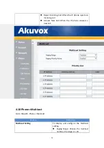 Preview for 70 page of Akuvox R67G User Manual