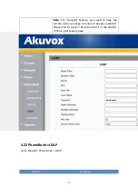 Preview for 75 page of Akuvox R67G User Manual