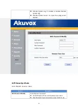 Preview for 81 page of Akuvox R67G User Manual