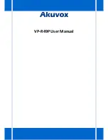 Akuvox VP-R49P User Manual preview