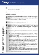 Preview for 2 page of Akyga AK-EV-02 User Manual