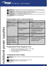 Preview for 3 page of Akyga AK-ND-26 User Manual