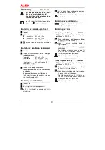 Preview for 32 page of AL-KO 112 313 User Manual