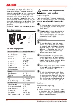 Preview for 48 page of AL-KO 112774 Instruction Manual